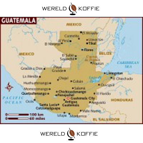 Koffiebonen Guatemala Antigua Volcanes